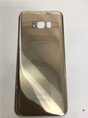 Zeflotech SAMSUNG Back Panel Back Glass Body Panel For Samsung galaxy S8 -Gold Back Panel(Gold)