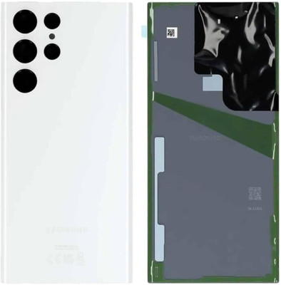 IncMart For Samsung Galaxy S22 Ultra Back Glass Back Panel(White)
