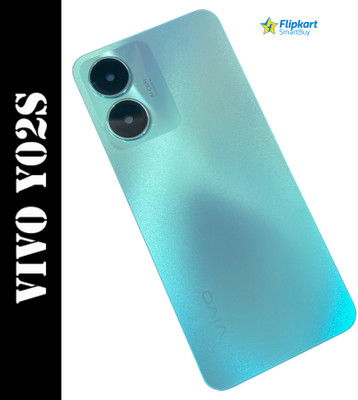 Flipkart SmartBuy Vivo Y02S Back Panel(Vibrant Blue)