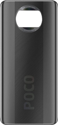 Flipkart SmartBuy POCO X3 Back Panel(Shadow Gray)