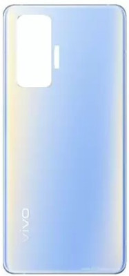 Sandreezz Vivo X50 Pro (Best Quality) (Glass) (with Proper Logo) Back Panel(Light Blue)
