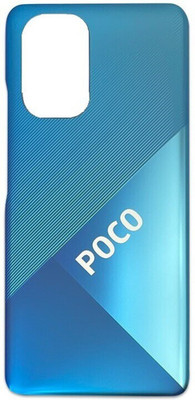 SRaccessories POCO F3 Back Panel(Deep Ocean Blue)