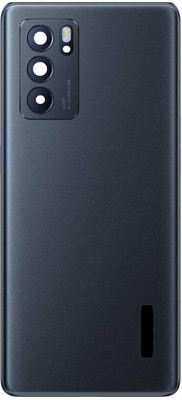 Kraze4blaze Oppo Reno 6 Pro 5G (With Proper Logo) Back Panel(Stellar Black)