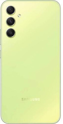 Docile Samsung Galaxy a34 5g Back Panel(Green)