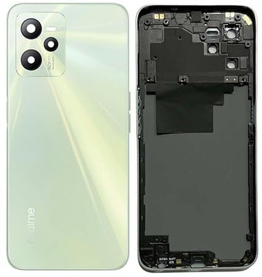 FixHub realme C35 BACK GLASS with Middle Ring COMPATIBLE Back Panel(GREEN)