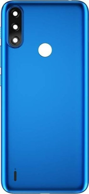 SRaccessories Motorola Moto E7 Power Back Panel(Tahiti Blue)