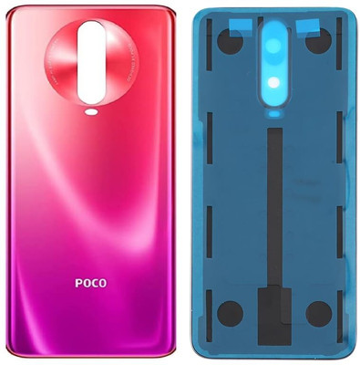 FixHub Poco X2 BACK GLASS COMPATIBLE Back Panel(RED)