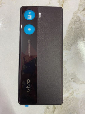 LEISURELIC VIVO V29E (GLASS) WITH PROPER LOGO Back Panel(ARTISTIC RED)