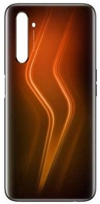 Avaxon OriginaI Glass Back Panel /Back Panel Housing With Logo/ check model properly/Compatible for ReaIme 6 Pro Orange Back Panel(Orange)