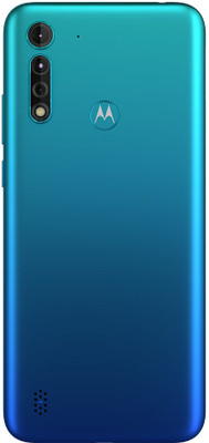 Farcry MOTOROLA MOTO G8 POWER LITE WITH PROPER LOGO Back Panel(ARCTIC BLUE)