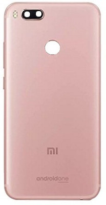 KezeMize Xiaomi Mi A1 (with Proper Logo) Back Panel(Rose Gold)