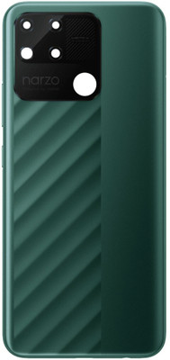 HQP for Realme Narzo 50A ( RMX3430 ) Battery Back Door Replacement [ With Volume + Power Key and Camera Glass and Camera Lens Cover ] Back Panel(Oxygen Green)