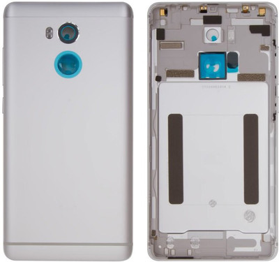 imbi Redmi 4 Prime With Power and Volume Button Back Panel(Silver)