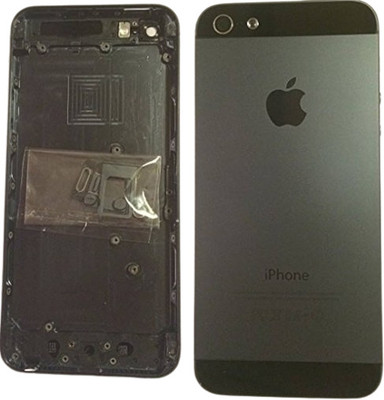 Sandreezz Apple iPhone 5 (With All & Side Volume Power Buttons) (Best Quality) Full Panel(Black)