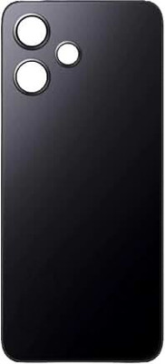 SPAREASP Xiaomi Redmi 12 5G (Glass) Black Back Panel(Black)
