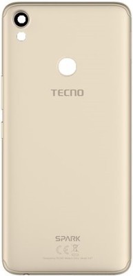 Sandreezz Tecno Spark 2 (KA7) (with Proper Logo) Back Panel(Champagne Gold)