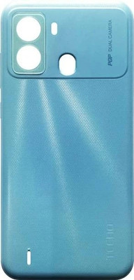 SRaccessories Tecno Pop 6 (BE7) Back Panel(Sky Blue)