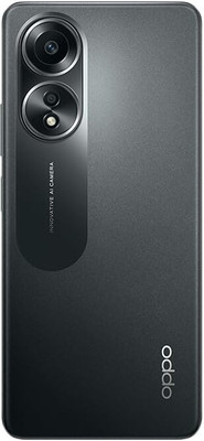 Suffain OPPO A58 HOUSING WITH PROPER LOGO Full Panel(GLOWING BLACK)