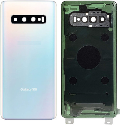 SPAREWARE Samsung Samsun S10-Prism White (WITH CAMERA LASS LENS) Back Panel(White)