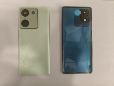 BrewingQ Vivo Y200 pro(Glass)With Camera lens Back Panel(Silk green)