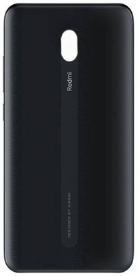 SRaccessories Redmi 8A Back Panel(Black)