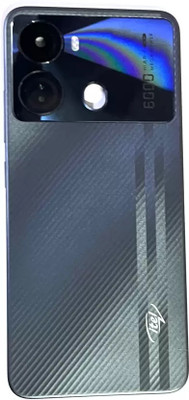 Sparevilla ITEL P40 (BLACK) Back Door Glass Replacement Mobile Back Panel(black)