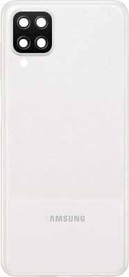 starware Samsung Galaxy M12 White Samsung Galaxy M12 White Back Panel(Whitte)