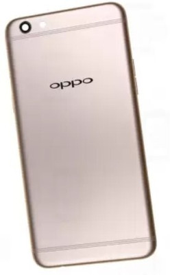 Sandreezz Oppo F3 Plus (With Middle Ring Camera Lens & Side Volume Power Buttons) Back Panel(Black)