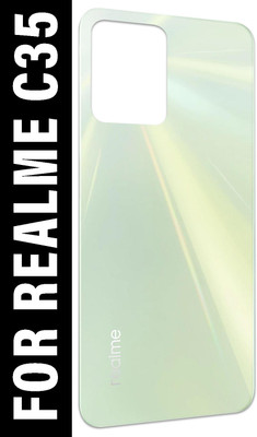 SUFO Realme C35 Back Panel(Glowing Green)