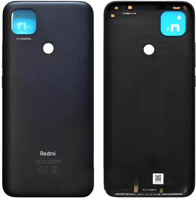 SRaccessories Xiaomi Redmi 9 Back Panel(Carbon Black)