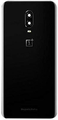 TrofT OnePlus OnePlus 6T(Glass) Back Panel(Mirror Black)