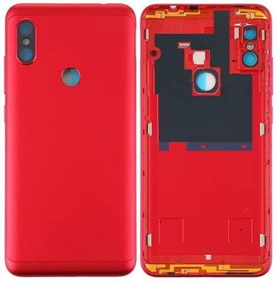 KezeMize Xiaomi Redmi Note 6 Pro (Best Quality)(With Proper Logo) Back Panel(Red)