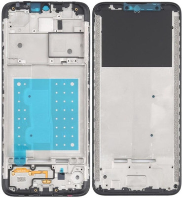 Sandreezz Motorola Moto E7 (Original Front Housing LCD Frame) Front Panel(Black)