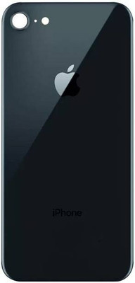 SRaccessories Apple iPhone 8 (Glass) Back Panel(Space Gray)