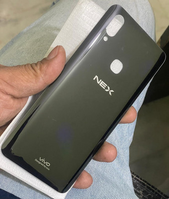 SRaccessories Vivo NEX A (Glass) Back Panel(Black)
