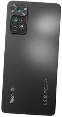 Kraze4blaze Xiaomi Redmi Note 11 Pro 5G (Best Quality)(With Camera Lens)(With Proper Logo) Back Panel(Black)