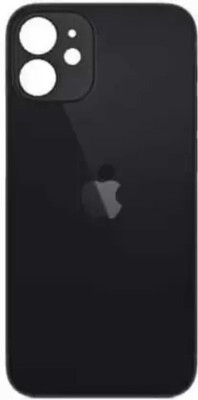 SRaccessories Apple iPhone 12 Back Panel(Black)