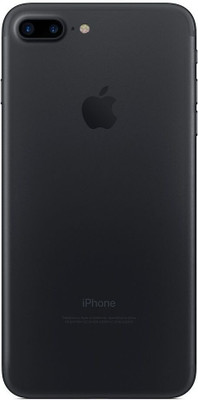 Flipkart SmartBuy Apple 7 Plus Back Panel(Black)