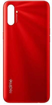TECHFY Realme C3 Red Back Panel(Red)
