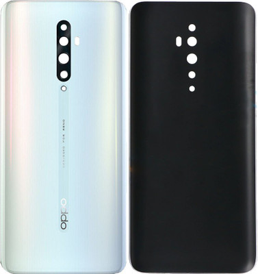Unique4Ever Oppo Reno2 Z (Glass) Back Panel(White)
