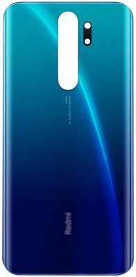 Unique4Ever Redmi Note 8 Pro (Electric Blue) Glass Back Panel(Electric Blue)