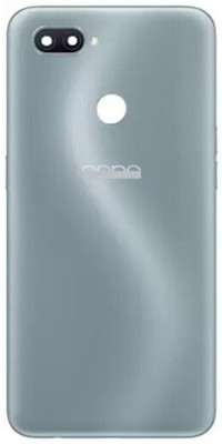 Sandreezz Oppo A12 (with Proper Logo) Back Panel(Flowing Silver)