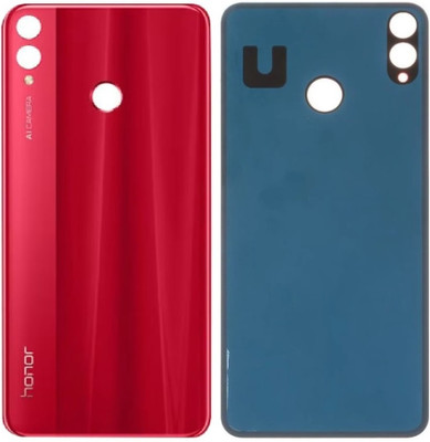 Kraze4blaze Honor 8x (Best Quality)(With Proper Logo)(Glass) Back Panel(Red)