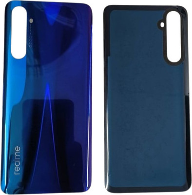 Sandreezz Realme XT (Glass) (Best Quality) (with Proper Logo) Back Panel(Pearl Blue)