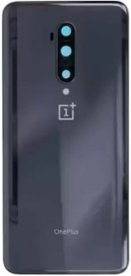 Kraze4blaze OnePlus 7T Pro (Glass)(With Camera Lens)(With Proper Logo) Back Panel(Mirror Grey)