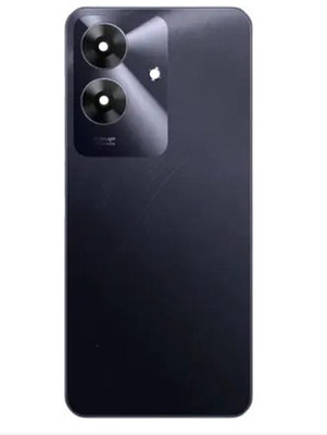 imbi Realme C61 (India) Realme C61 Original Battery Door Wth Camera Glass Back Panel(Black)