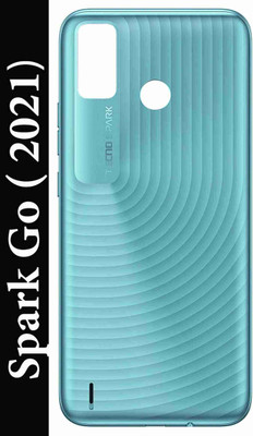 HNVIEW Tecno Ke 5 back panel with side key button Back Panel(SKY BLUE)