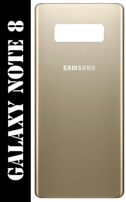 Flipkart SmartBuy SAMSUNG GALAXY NOTE 8 GLASS Back Panel(Gold)
