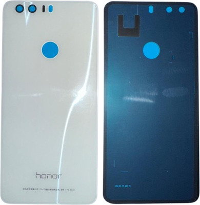 Kraze4blaze Honor 8 (Best Quality)(With Proper Logo)(Glass) Back Panel(White)