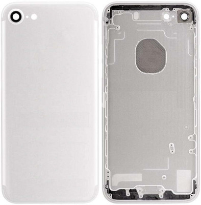 SPAREWARE Apple iPhone 7 - Silver (WITH ALL BUTTON) Back Panel(Silver)